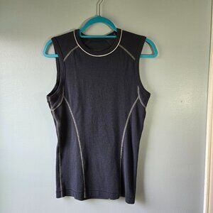Men's GRIP by C-IN2 Sleeveless Stretchy Casual T-Shirt Blue Size Medium